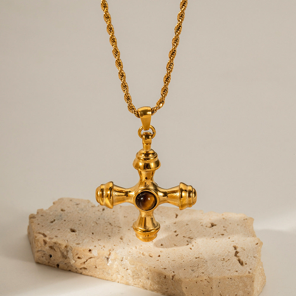 Gloria Gold Necklace Amsterdam Style