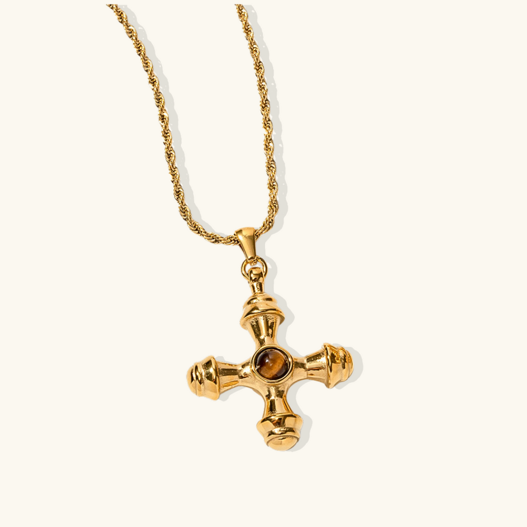 Gloria Gold Necklace Amsterdam Style