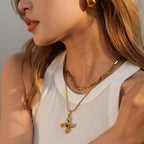 Gloria Gold Necklace Amsterdam Style