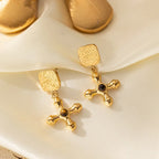 Gloria Gold Earrings Winsleyco