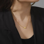 Heart Muse Initial Necklace Winsleyco