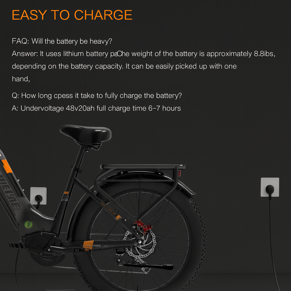 ElectroTrek Step-Thru Electric Bike ElectroTrek