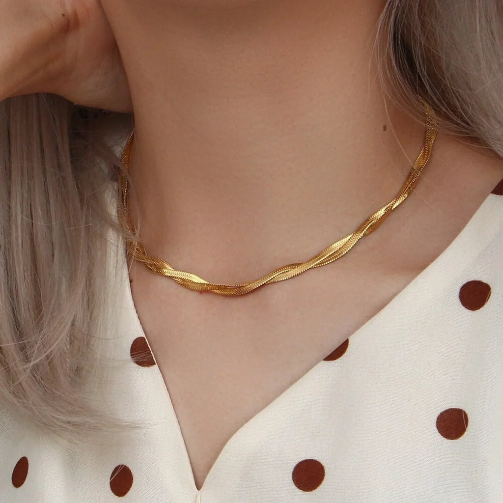 Jasmine Twist Necklace Winsleyco
