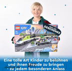 LEGO City 60337 Express Passenger Train building set with remote control