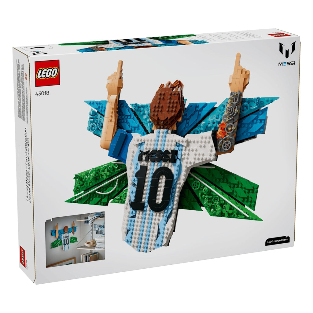LEGO Editions Football Lionel Messi Celebration 43018 wall art building set
