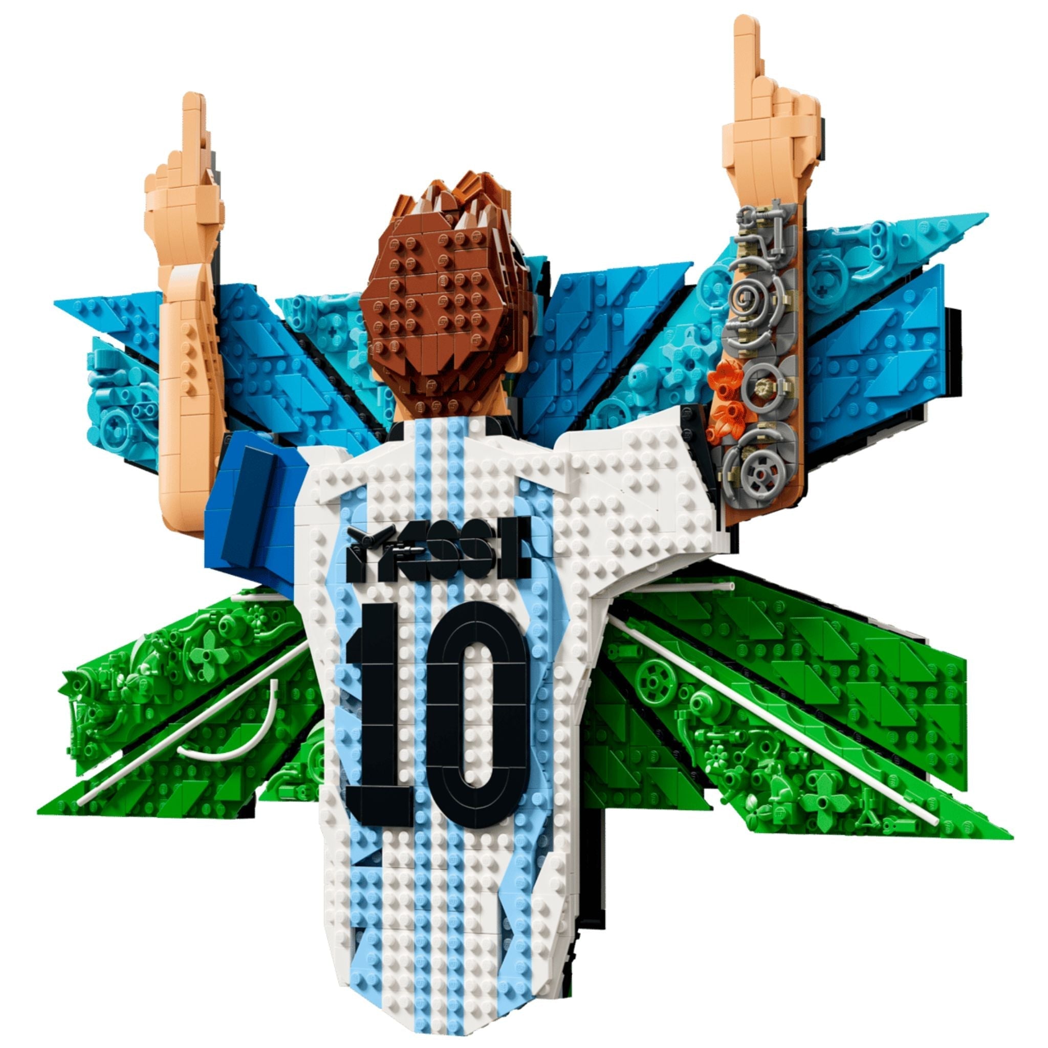 LEGO Editions Football Lionel Messi Celebration 43018 wall art building set
