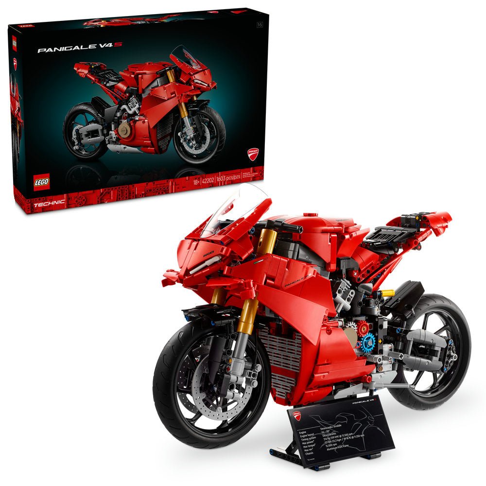 LEGO Technic Ducati Panigale V4 S Motorcycle 42202 model kit