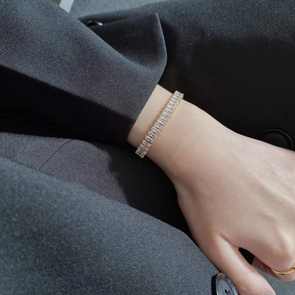 Luxe Baguette Bracelet Amsterdam Style
