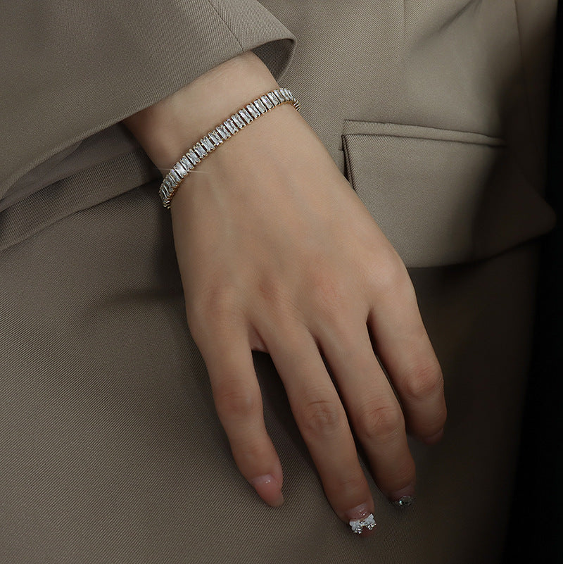 Luxe Baguette Bracelet Amsterdam Style