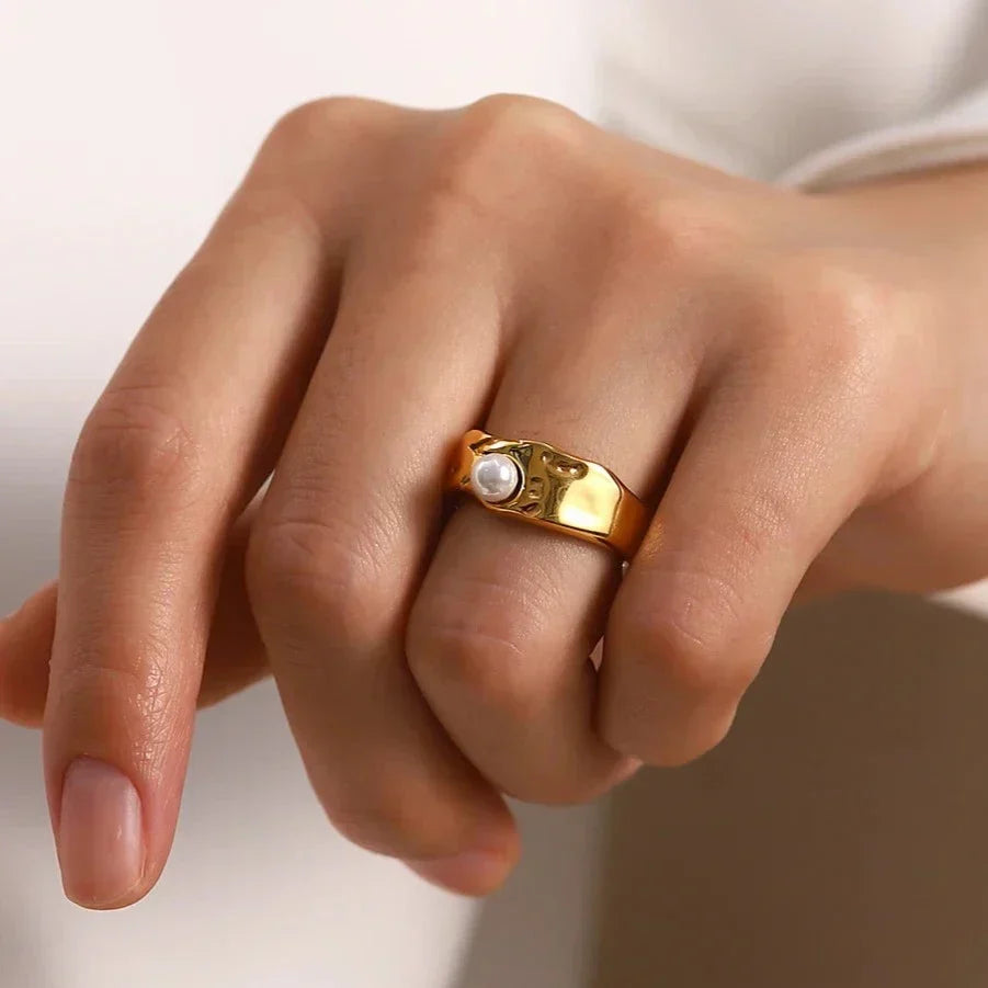 Maya Pearl Ring Winsleyco