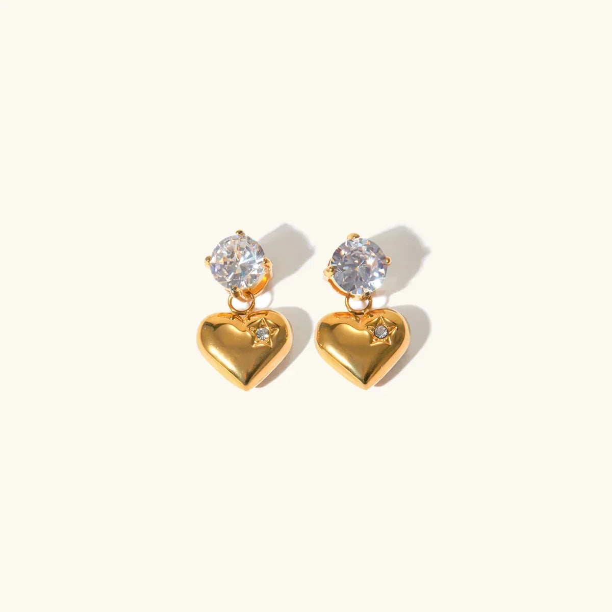 Mila Heart Earrings Winsleyco