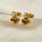 Mila Heart Earrings Winsleyco