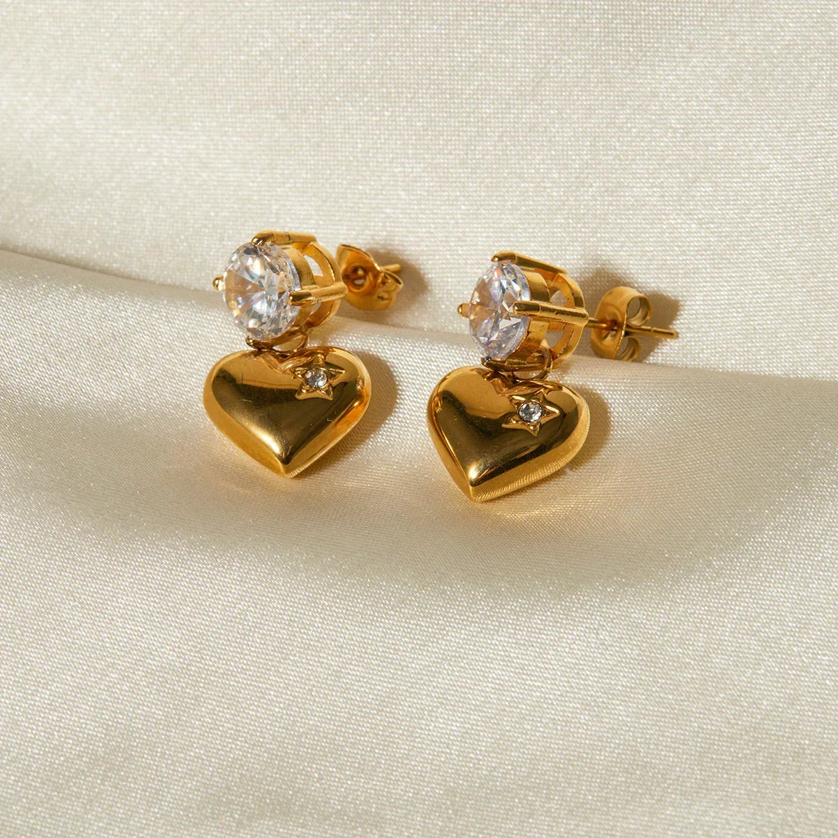 Mila Heart Earrings Winsleyco