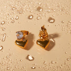 Mila Heart Earrings Winsleyco