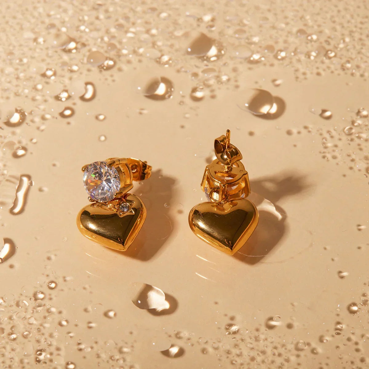 Mila Heart Earrings Winsleyco