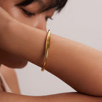 Zoey Gold Bangle Amsterdam Style