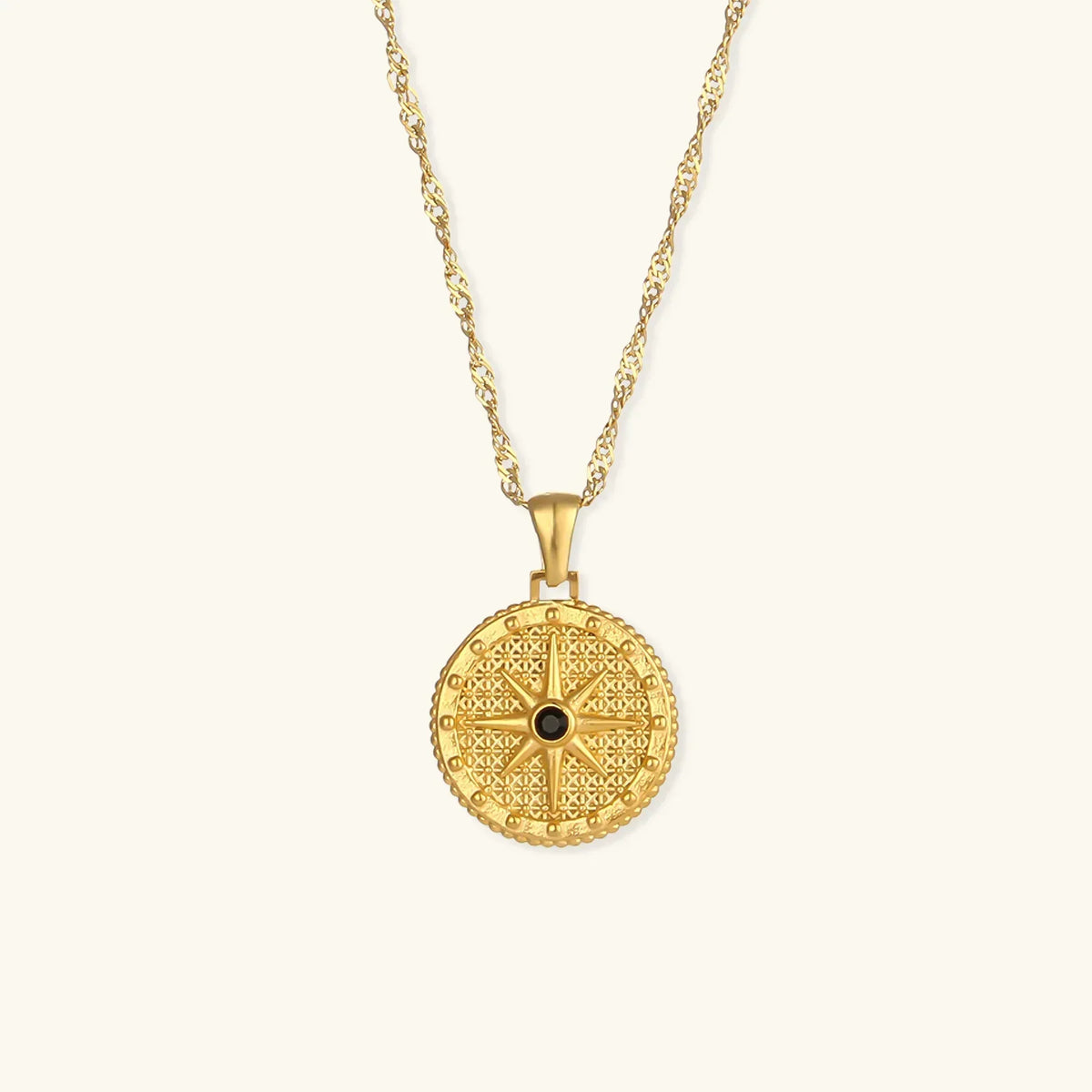 Vivienne Compass Necklace Winsleyco