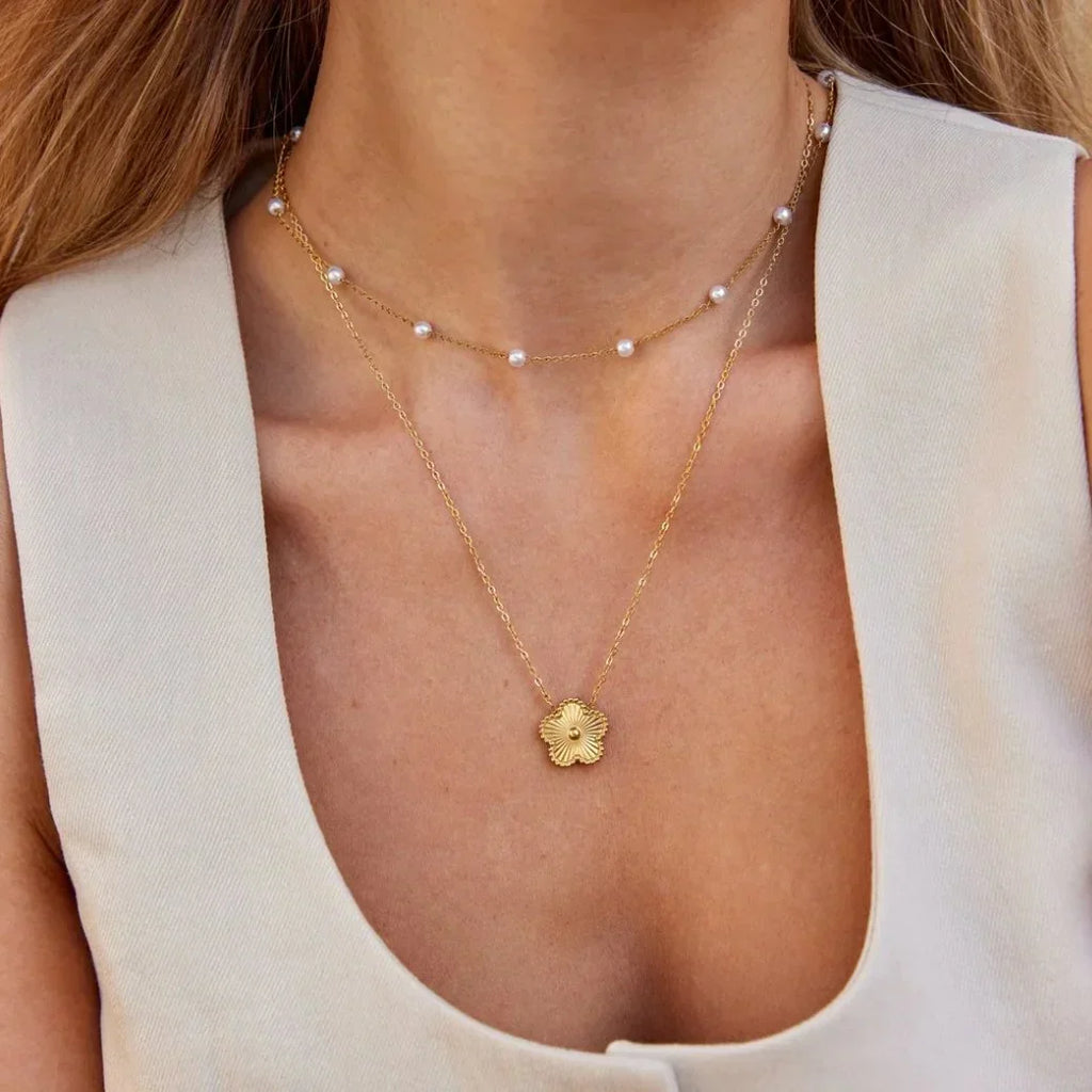Naomi Pearl Necklace Winsleyco