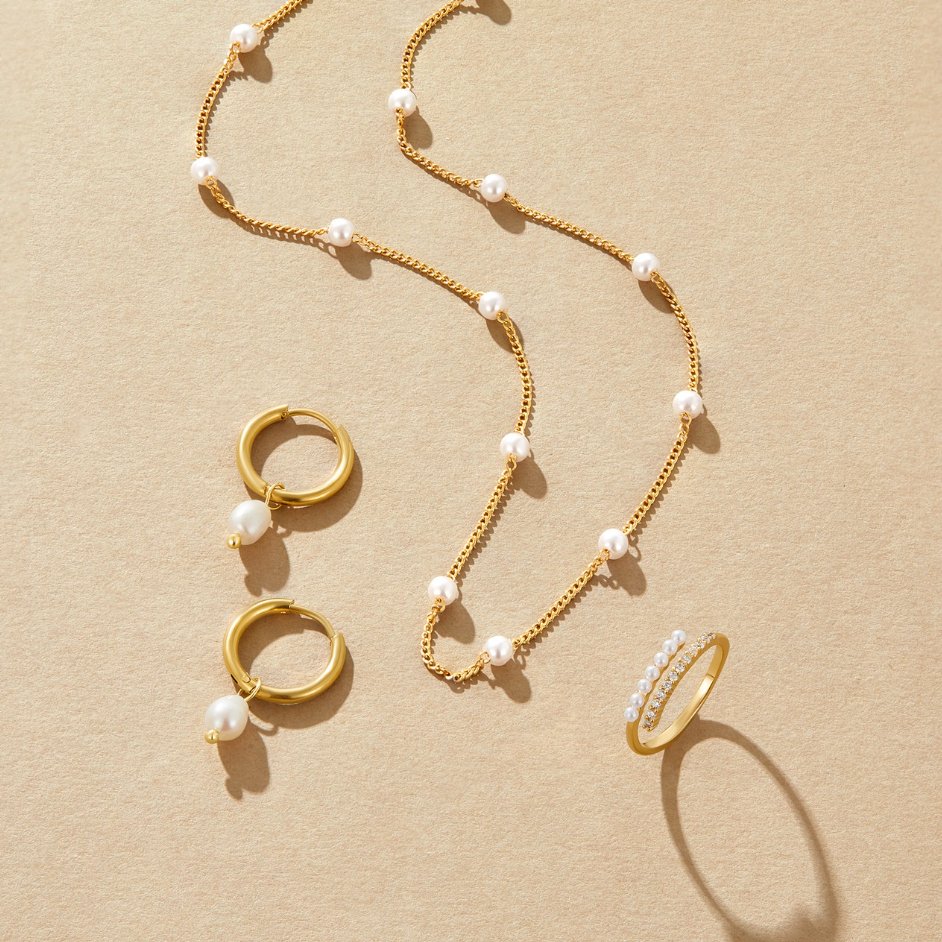 Naomi Pearl Necklace Winsleyco