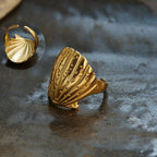 Nellie Shell Ring Amsterdam Style