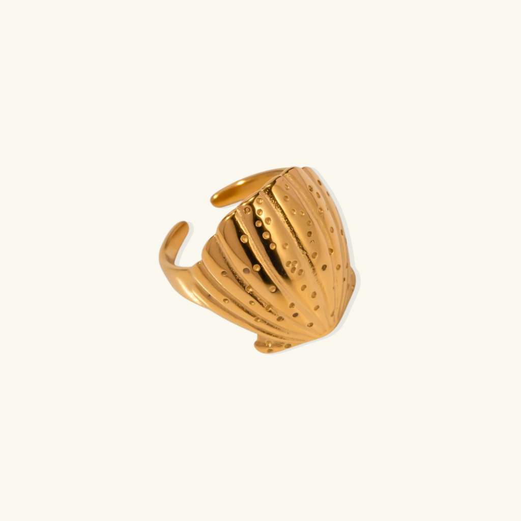 Nellie Shell Ring Amsterdam Style
