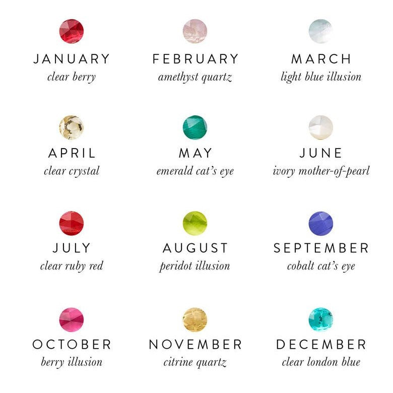 Aura Birthstone Necklace Winsleyco