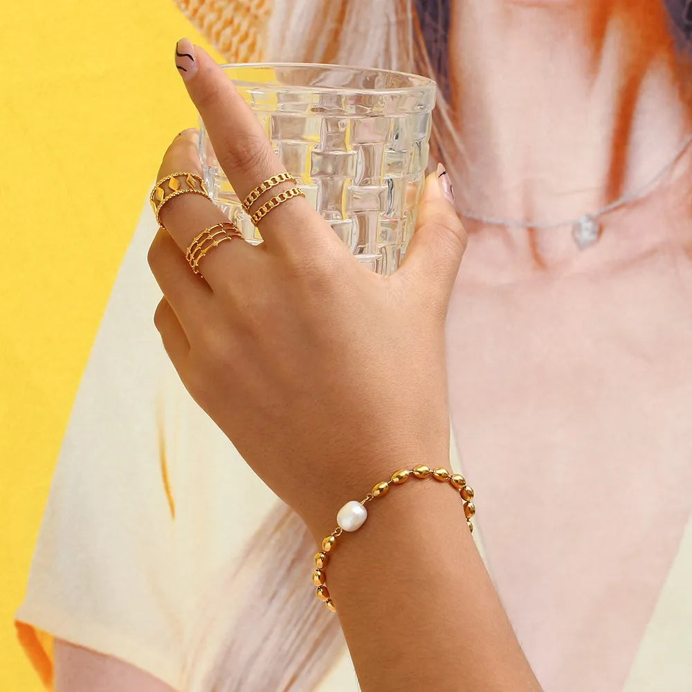 Sabrina Pearl Bracelet Amsterdam Style