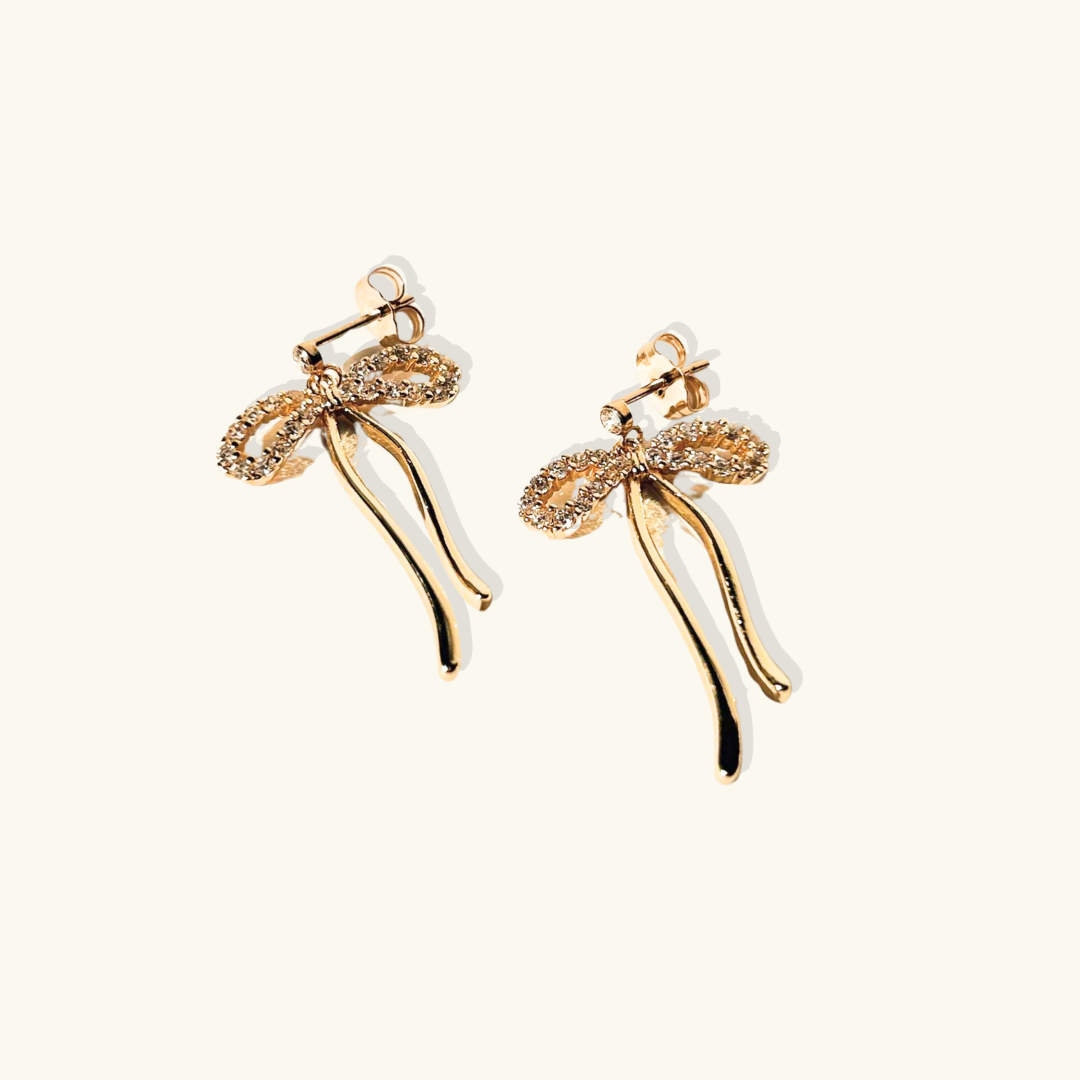 Starlight Bow Earrings Winsleyco
