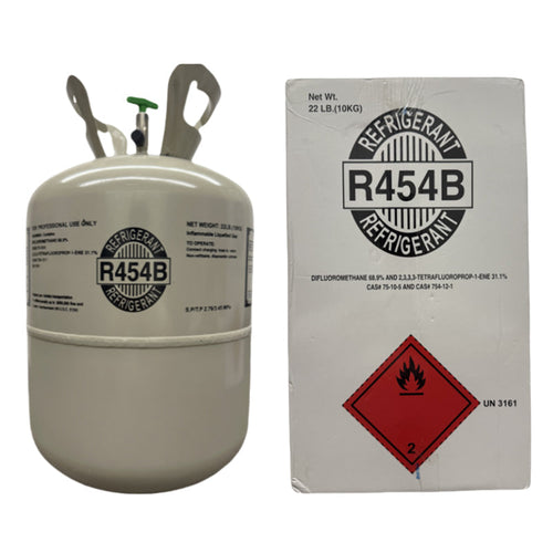 R454B Refrigerant Gas White Cylinder 2