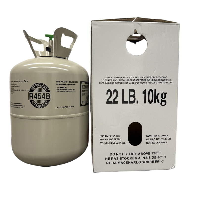 R454B Refrigerant Gas White Cylinder 4