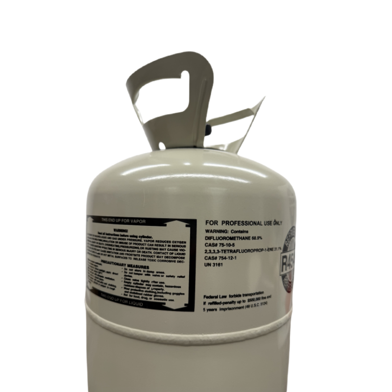 R454B Refrigerant Gas White Cylinder 5