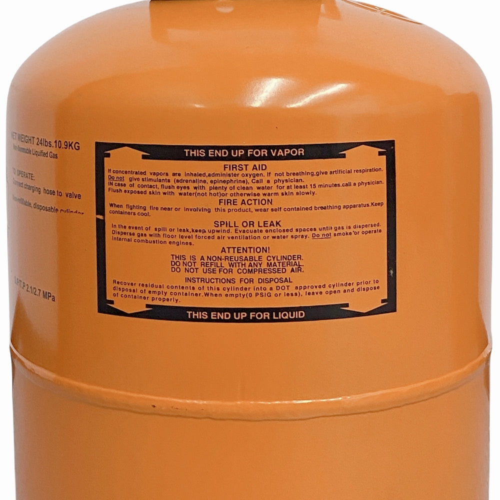 Refrigerant Gas Orange Cylinder 3