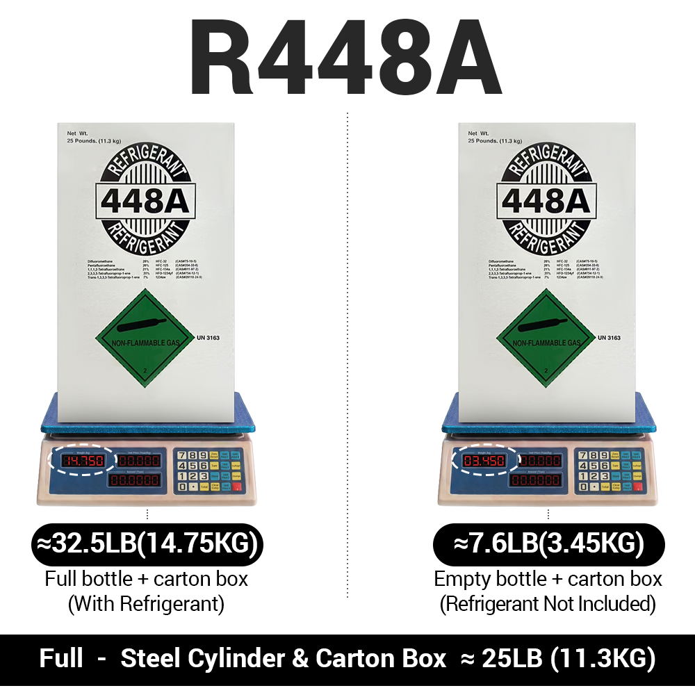 R448A Refrigerant Gas Cylinder 6