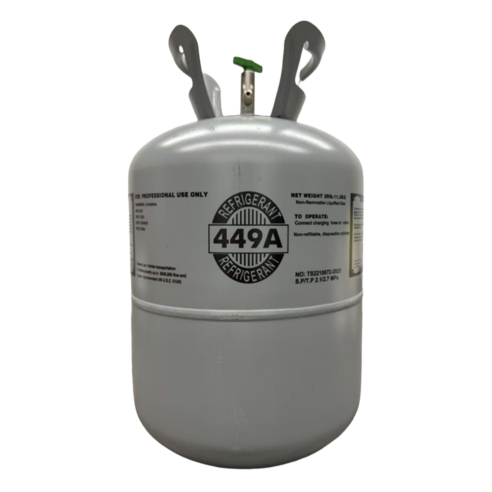 Refrigerant Gas Gray Cylinder