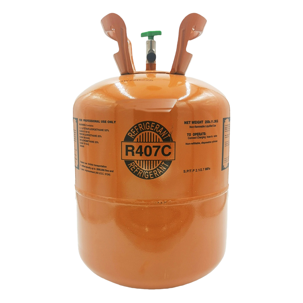 Refrigerant Gas R407C Orange Cylinder