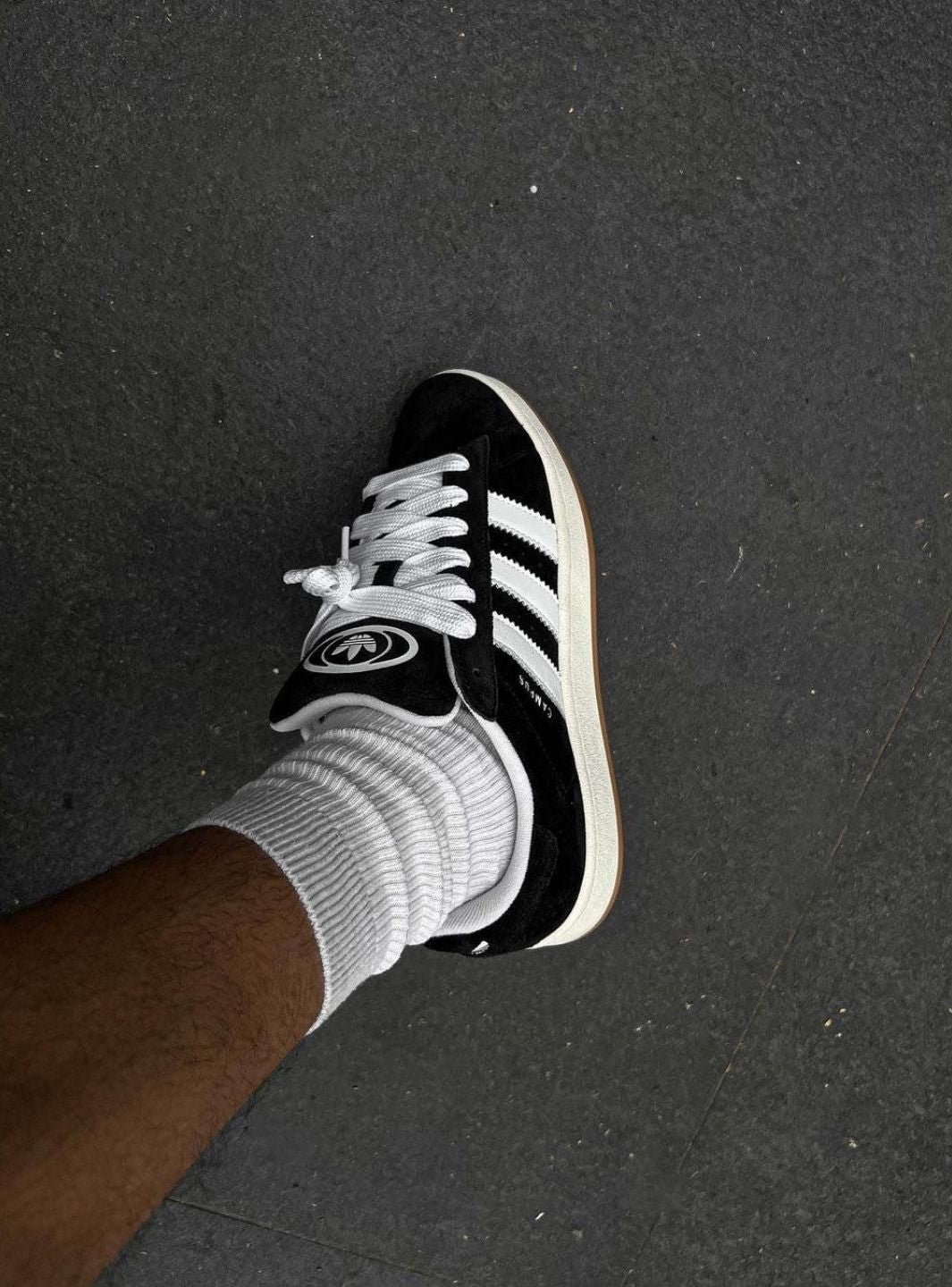 Adidas Campus 00s Black Sporty Sneakers 4