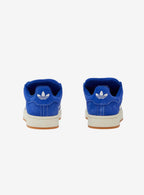 Adidas Campus 00s Semi Lucid Blue Elegant sneakers showcasing blue suede and Cloud White accents. 4