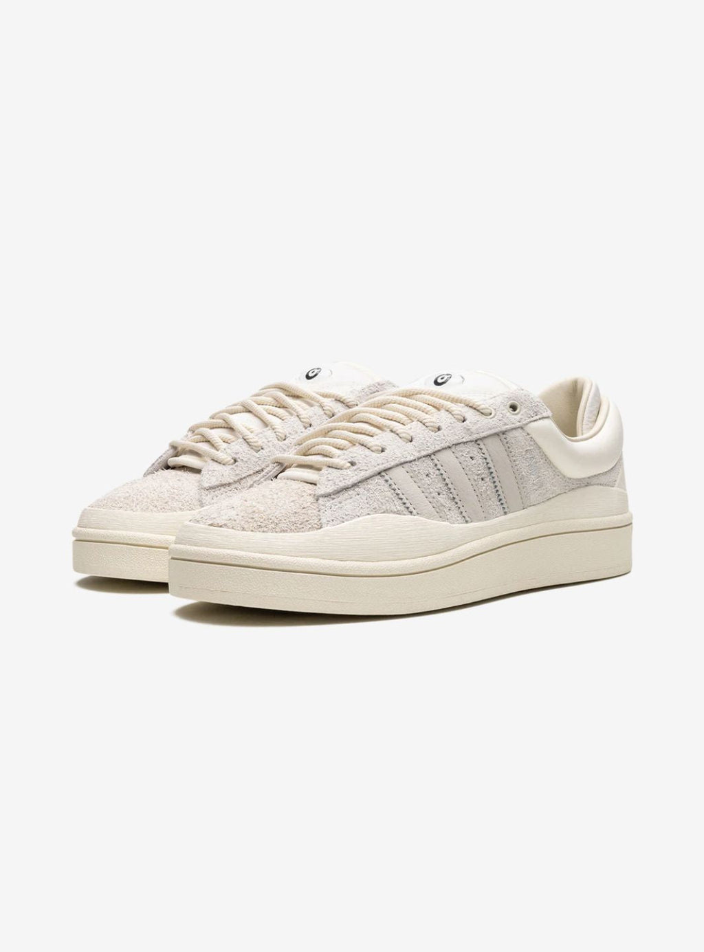 Adidas Campus Light Bad Bunny sneakers in elegant cream color. 2