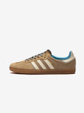 Adidas Samba Nylon Exclusive in Brown with Suede Panels