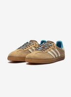 Adidas Samba Nylon Exclusive in Brown with Suede Panels 2