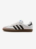 Adidas Samba OG Classic Sneakers in Cloud White and Core Black
