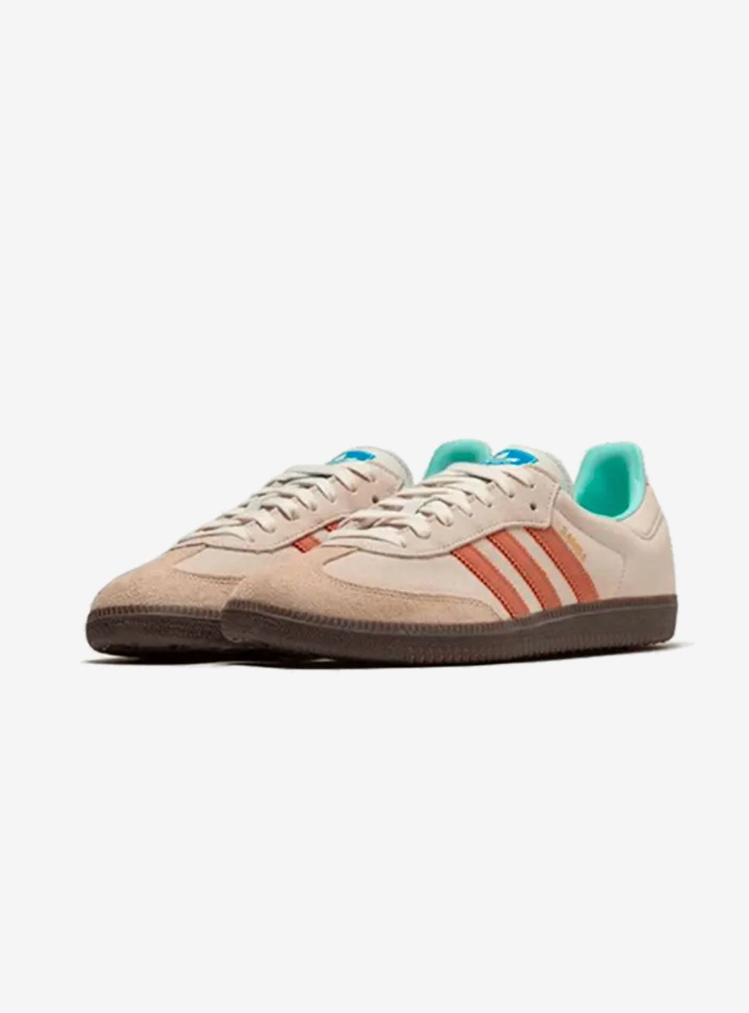 Adidas Samba OG Clay Strata Sporty sneakers in brown suede. 2