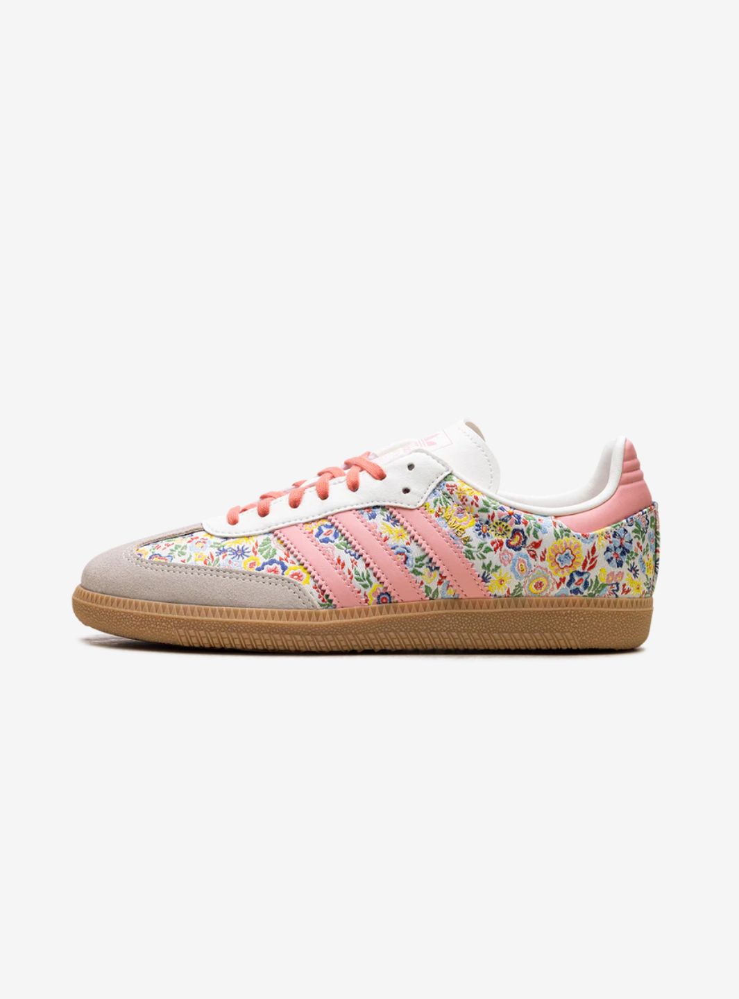 Adidas Samba OG Liberty London Floral Sneakers in pink with floral design