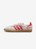 Adidas Samba OG Liberty London Floral sneaker in powder pink with floral design.