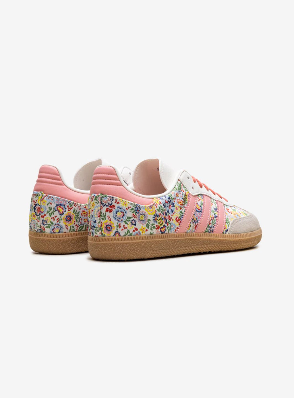 Adidas Samba OG Liberty London Floral Sneakers in pink with floral design 3
