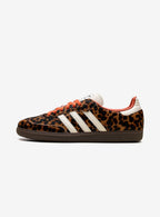 Adidas Samba OG Pre-Loved Red Leopard Print sneaker with bold design
