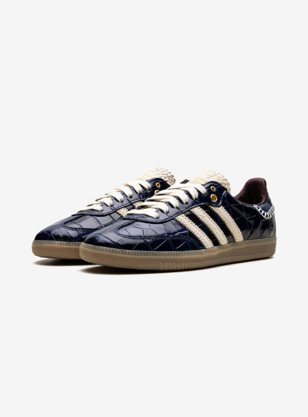 Adidas Samba Wales Bonner Exclusive Navy Croc Sneakers 2
