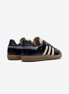 Adidas Samba Wales Bonner Exclusive Navy Croc Sneakers 3