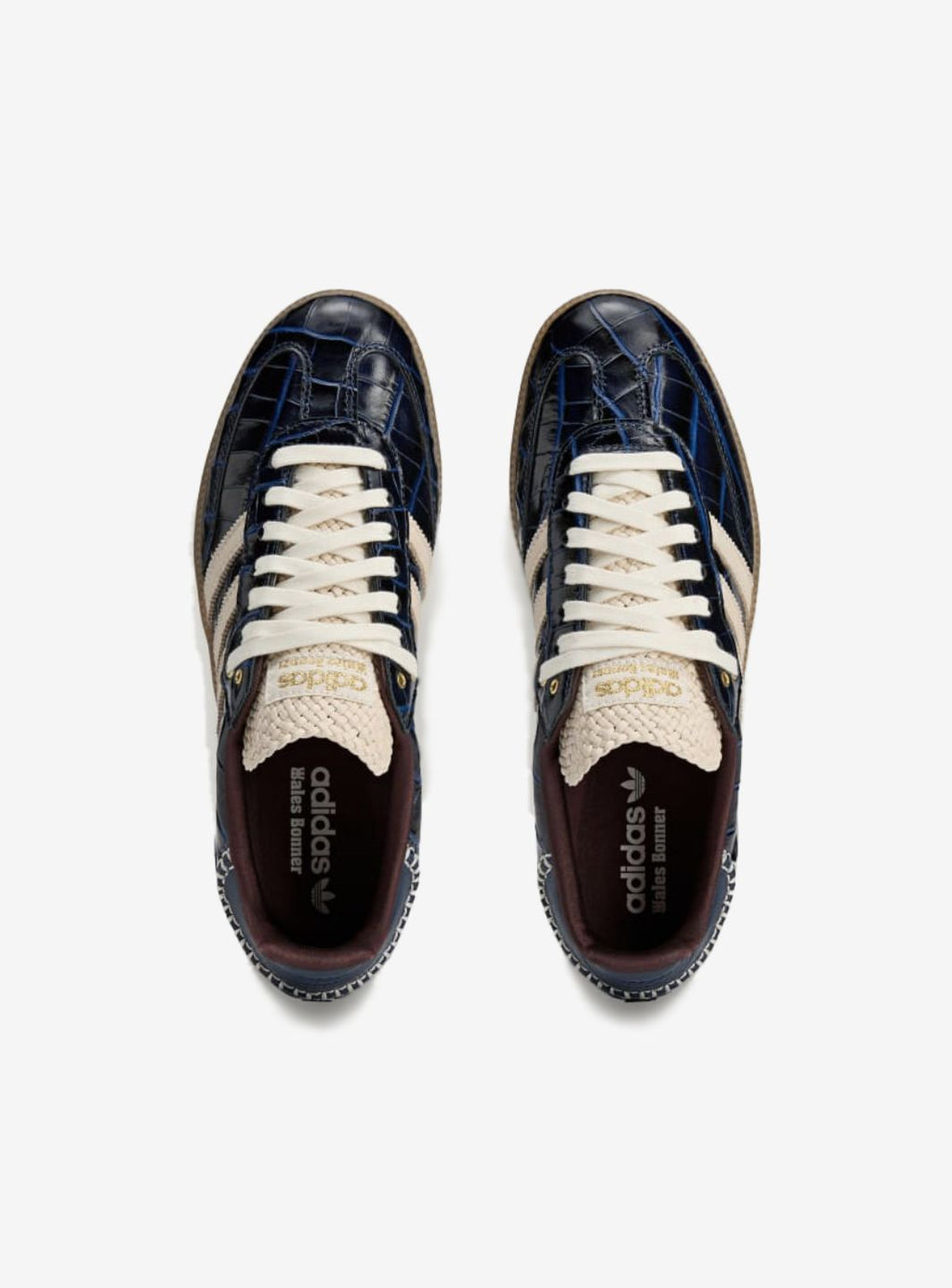 Adidas Samba Wales Bonner Exclusive Navy Croc Sneakers 4