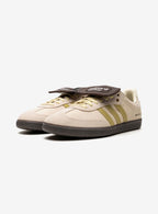 Adidas Samba Wales Bonner Ecrtin Brown sneaker with unique design and luxurious materials. 2
